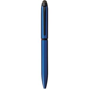 三菱鉛筆 mitsubishi pencil sxe3t18005p9 3 color ballpoint pen & stylus jetstream stylus rotation type 0.5 navy easy writing