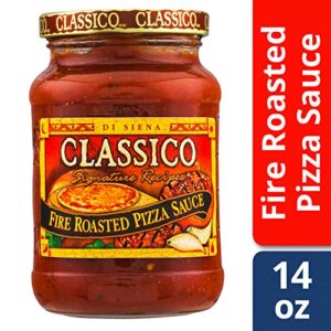 Classico Signature Recipes Fire Roasted Pizza Sauce 14 oz Jar