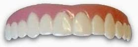 Imako Cosmetic Teeth 2 Pack. (Large, Natural) Uppers Only- Arrives Flat. Fit at Home Do it Yourself Smile Makeover!