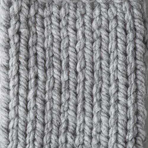 Bernat Big Ball Chunky Solid Yarn, 14oz, Super Bulky 6 Gauge, 100% Acrylic - Grey - Machine Wash & Dry