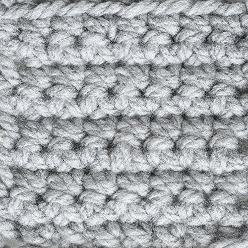 Bernat Big Ball Chunky Solid Yarn, 14oz, Super Bulky 6 Gauge, 100% Acrylic - Grey - Machine Wash & Dry