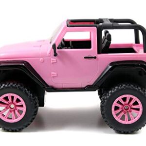 Jada Toys GIRLMAZING Jeep R/C Vehicle (1:16 Scale), Pink, Standard