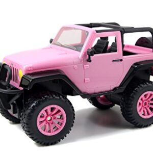 Jada Toys GIRLMAZING Jeep R/C Vehicle (1:16 Scale), Pink, Standard