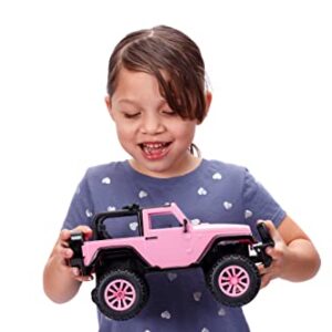 Jada Toys GIRLMAZING Jeep R/C Vehicle (1:16 Scale), Pink, Standard