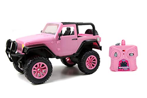 Jada Toys GIRLMAZING Jeep R/C Vehicle (1:16 Scale), Pink, Standard