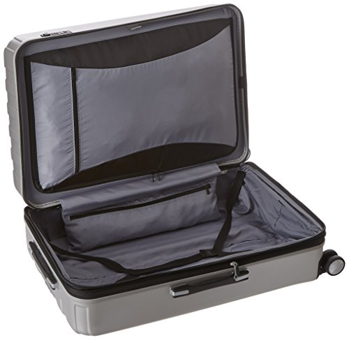 DELSEY Paris Titanium Hardside Expandable Luggage with Spinner Wheels, Silver, Checked-Large 29 Inch,207183011