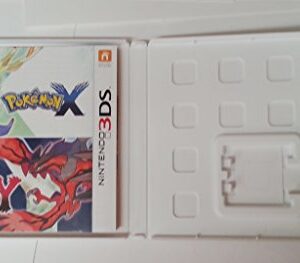 Case and Instruction Booklet (NO GAME) for Nintendo 3DS POKEMON X - NO GAME INCLUDED