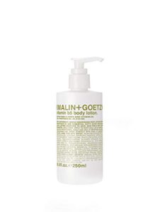 malin + goetz vitamin b5 body lotion for women & men . an everyday essential to heal all skin types. vegan & cruelty-free 8.5 fl oz (packaging may vary)