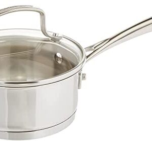 Cuisinart 8919-14 Professional Series 1-Quart Saucepan with Cover, Stainless Steel