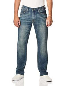 lucky brand mens 181 relaxed straight jeans, ol wilder ranch, 32w x 30l us