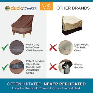 Duck Covers Ultimate Waterproof 87 Inch Patio Loveseat Cover, Patio Furniture Covers