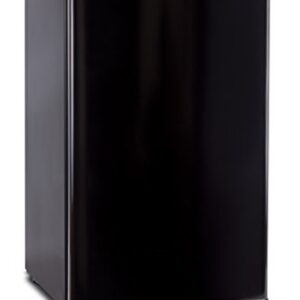 Commercial Cool CCR32B Compact Single Door Refrigerator and Freezer, 3.2 Cu. Ft. Mini Fridge, Black