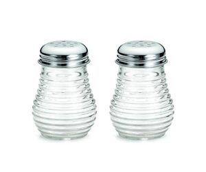 tablecraft beehive range salt and pepper shakers - 6 oz. set of two