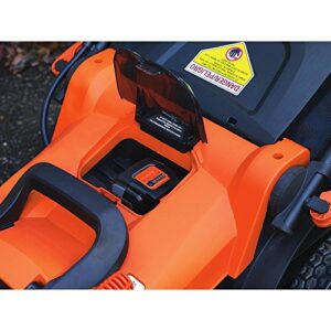 BLACK+DECKER CM2040 40V Lithium 3-in-1 Cordless Mower, 20"