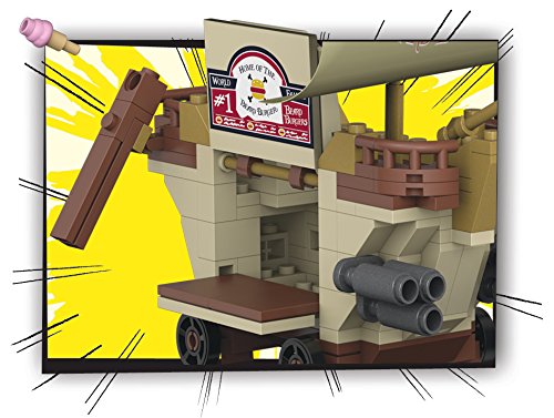 Mega Bloks SpongeBob Burgermobile Showdown Building Set