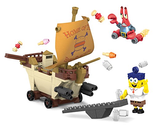 Mega Bloks SpongeBob Burgermobile Showdown Building Set