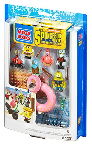 Mega Bloks SpongeBob SquarePants Post-Apocalypse Figure Pack