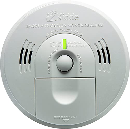 Kidde Smoke & Carbon Monoxide Detector with Voice Alerts, Battery Powered, Combination Smoke & CO Alarm