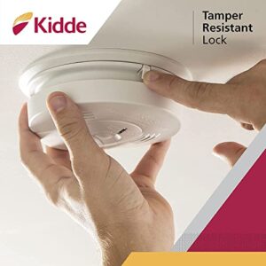 Kidde Smoke & Carbon Monoxide Detector with Voice Alerts, Battery Powered, Combination Smoke & CO Alarm