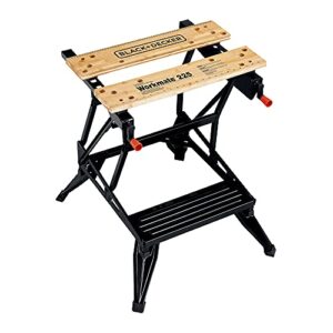 black+decker portable work bench and vise (wm225-a)