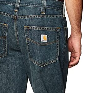 Carhartt Men's Relaxed Fit Holter Jean, Bed Rock, 36W X 30L
