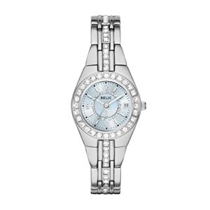 Relic by Fossil Women's Queen's Court Quartz Stainless Steel Dress Watch, Color: Silver-Tone (Model: ZR12161)