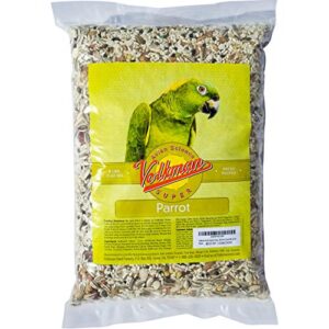 volkman avian science super parrot bird food 8lb