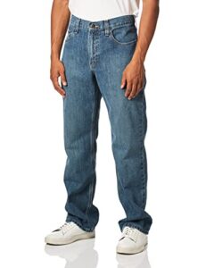 carhartt mens relaxed fit 5-pocket jeans, frontier, 33w x 32l us