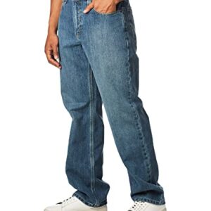 Carhartt mens Relaxed Fit 5-pocket jeans, Frontier, 33W x 32L US