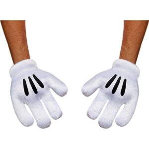 Disguise Costumes Mickey Mouse Gloves, Adult