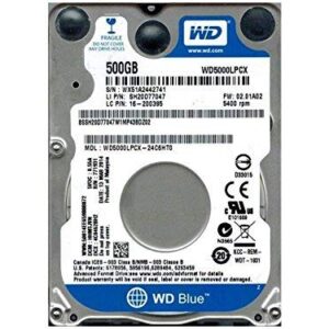 Western Digital 500GB 2.5" Playstation 3/Playstation 4 Hard Drive (PS3 Fat, PS3 Slim, PS3 Super Slim, PS4)