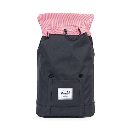 Herschel Retreat Backpack, Black/Black, Classic 19.5L