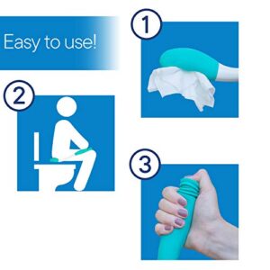 RMS Long Reach Comfort Wipe - Self Assist Toilet Aid, Ideal Daily Living Bathroom Aid for Limited Mobility