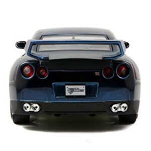 Fast & Furious Nissan GTR Blue 1:24 Diecast By Jada Toys