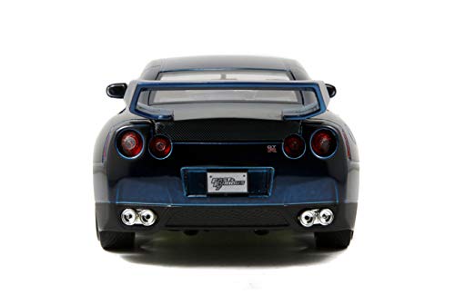 Fast & Furious Nissan GTR Blue 1:24 Diecast By Jada Toys