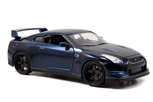 Fast & Furious Nissan GTR Blue 1:24 Diecast By Jada Toys