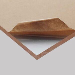 clear acrylic plexiglas sheet 12" x 12"- 1/8" thick-