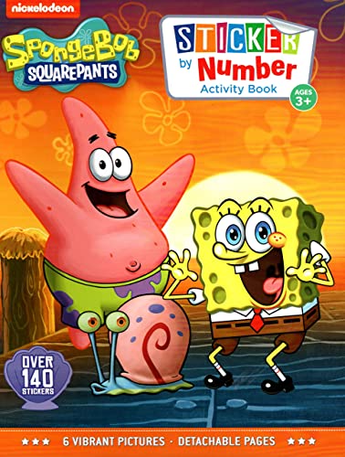 SpongeBob SquarePants Coloring and Activity Book Set with Stickers (2 Books and Play Pack)
