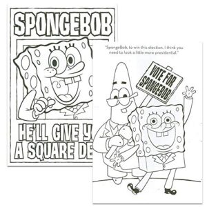 SpongeBob SquarePants Coloring and Activity Book Set with Stickers (2 Books and Play Pack)