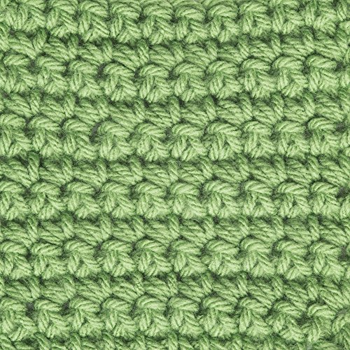 Caron One Pound Solids Yarn, 16oz, Gauge 4 Medium, 100% Acrylic - Grass Green- For Crochet, Knitting & Crafting ( 1 Piece )