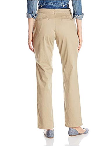 Lee Women's Relaxed Fit All Day Straight Leg Pant Flax 14