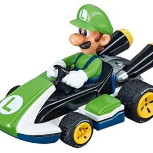 Carrera 64034 Mario Kart - Luigi 1:43 Scale Analog Slot car Vehicle for GO!!! Electric and Battery Slot car Racing Track Sets for unisex,children