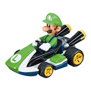 Carrera 64034 Mario Kart - Luigi 1:43 Scale Analog Slot car Vehicle for GO!!! Electric and Battery Slot car Racing Track Sets for unisex,children