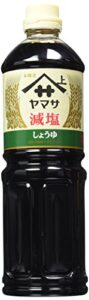 yamasa low sodium soy sauce, reduced salt japanese shoyu | 34 fluid ounce | preservative free