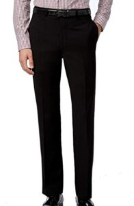 calvin klein men's slim fit dress pant, black, 38w x 32l
