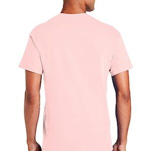 Gildan mens Heavy Cotton 5.3 oz. T-Shirt(G500)-LIGHT PINK-L-3PK