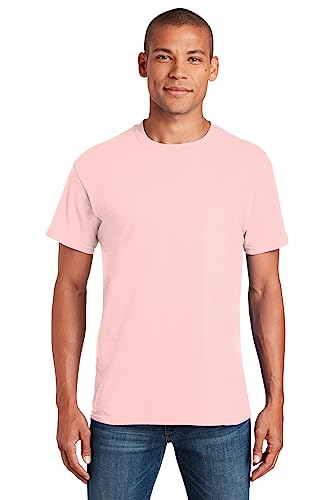 Gildan mens Heavy Cotton 5.3 oz. T-Shirt(G500)-LIGHT PINK-L-3PK