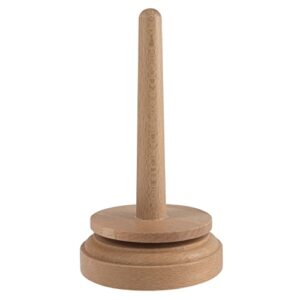 Classic Knit Wooden Spinning Yarn & Thread Holder - Each