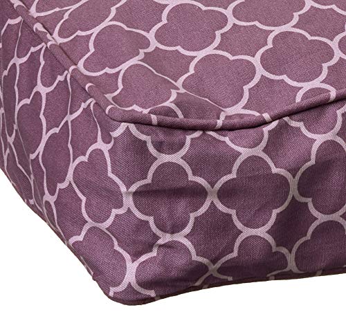 Molly Mutt Medium to Large Dog Bed Cover - Royals Print - Measures 27”X36”X5’’ - 100% Cotton - Durable - Breathable - Sustainable - Machine Washable Dog Bed Cover