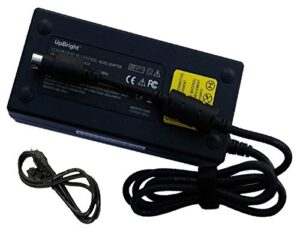upbright 4pin 20v 220w ac adapter compatible with alienware m51 766sno area-51m 7700 d900t n766 d90t d700 mj-12 mpc clientpro 414 424 434 pa-1221-03 rock d901c prostar 9097 9098 9096 hipro hp-an220e43